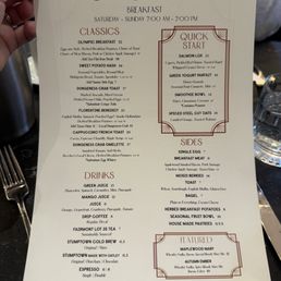 Menu Menu