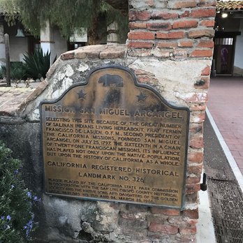 Mission San Miguel - San Miguel Historical Plaque - Landmarks & Historical Buildings Near Me - San Miguel, California Mission San Miguel - San Miguel Historical Plaque - Landmarks & Historical Buildings Near Me - San Miguel, California
