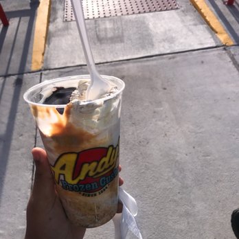 Andy's Frozen Custard - James brownie - Ice Cream & Frozen Yogurt Near Me - Burlington, North Carolina Andy's Frozen Custard - James brownie - Ice Cream & Frozen Yogurt Near Me - Burlington, North Carolina