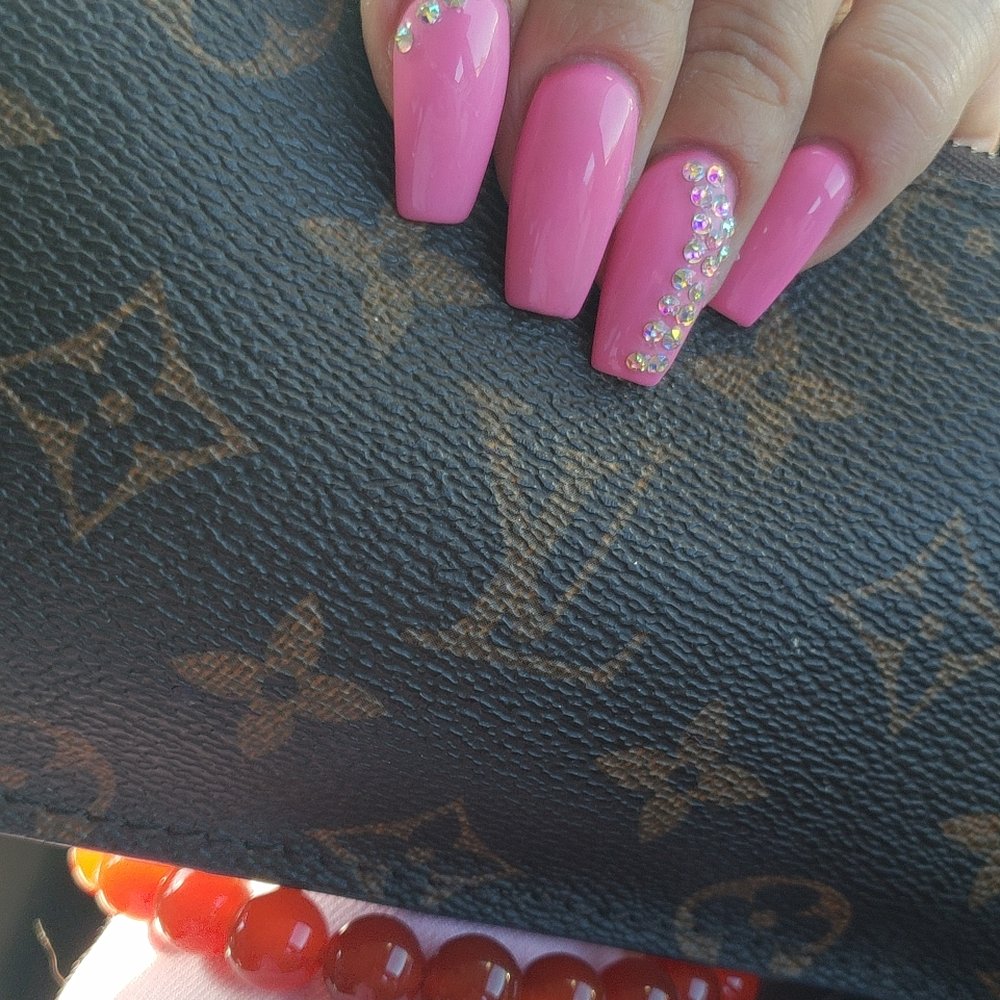 Ivy's Nails & Spa - Another beautiful work by Gary. Beautiful even shapes.   No lifts. - Nail Salons Near Me - Temecula, California