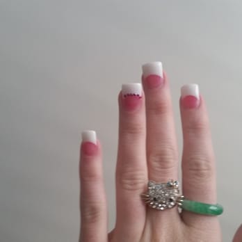 Simply Unique Nails - Pink & white perfection - Nail Salons Near Me - San Francisco, California
