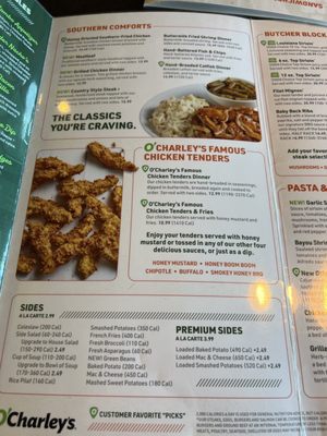 Menu photo 6 O'Charley's Restaurant & Bar Manchester, TN Menu photo 6 O'Charley's Restaurant & Bar Manchester, TN
