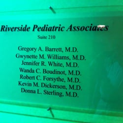 Riverside Pediatrics Associates - The "Brass Plate"