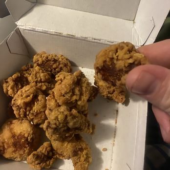 Taco Bell - Old dried out chicken piece - Tacos Near Me - Azle, Texas