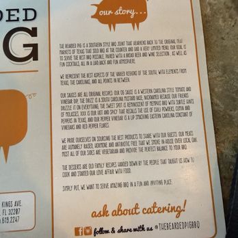 The Bearded Pig - Barbeque Near Me - Jacksonville, Florida