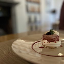 Ristorante Vicania - Cherry and Raspberry Merengue