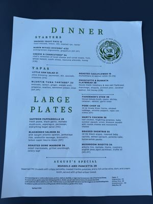 Menu photo 1 Shelby's Rooftop Lounge San Francisco, CA