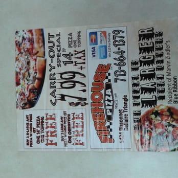 Firehouse Pizza - Menu special - Pizza Near Me - Bellaire, Texas Firehouse Pizza - Menu special - Pizza Near Me - Bellaire, Texas