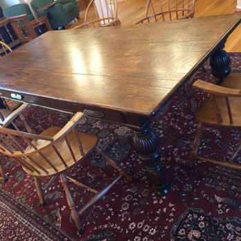 Fogg Library - Gorgeous table made of wood - Libraries Near Me - Weymouth, Massachusetts