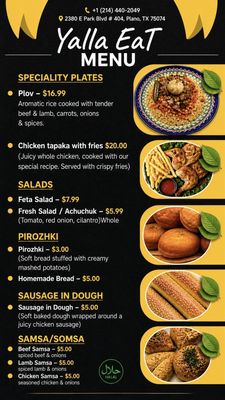 Menu photo 1 Yalla Eat Plano, TX