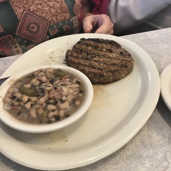 Jim's Restaurants - Chop steak and black eyed peas. The steak was dry - Diners Near Me - Austin, Texas