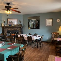Dining area upon entry