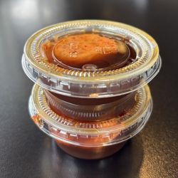 Don't forget some extra sauce containers!
