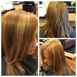 Supercuts - Stylist Samantha (before and after cut and color)