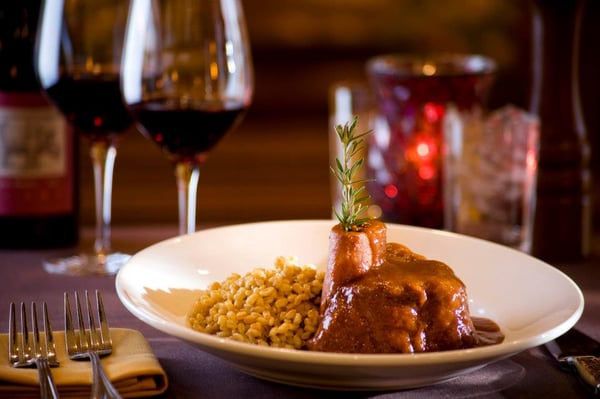 Photo of Ferraro's Ristorante - Las Vegas, NV, US. Osso Buco - Veal shank braised in a red wine reduction