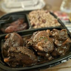 Roland’s Jamaican Chicken - This right hea???!!! Stew chicken....oh my goodness