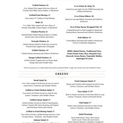 Marco's Meathaus - Menu