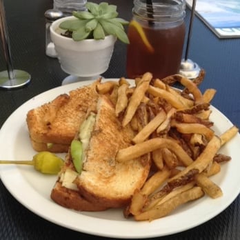 Cafe Topes - The ultimate grilled cheese and an iced tea - Coffee & Tea Near Me - Carlsbad, California