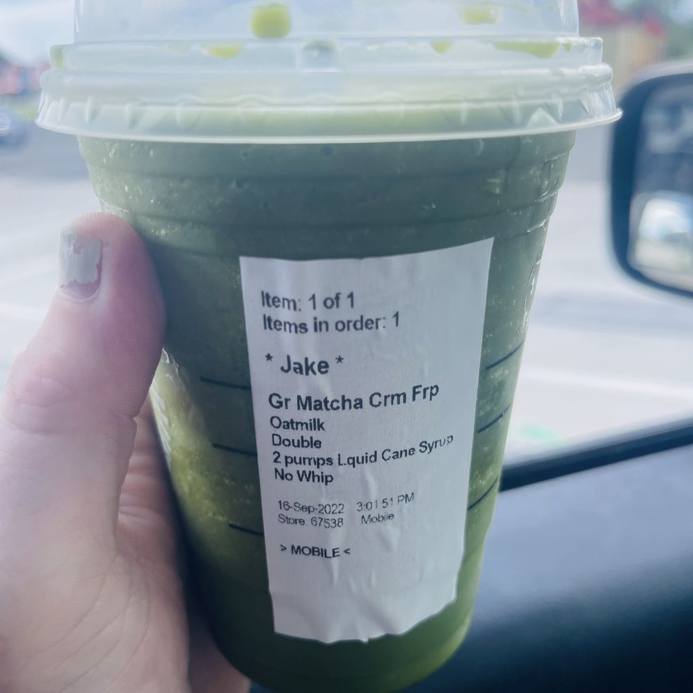 Starbucks - Matcha - Coffee & Tea Near Me - Angleton, Texas