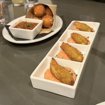 Bencotto Italian Kitchen - In back Riso Fritto delicious my new favorite the  Fiori Di Zucca Ripieni the sauce elevates it ! - Italian Near Me - San Diego, California