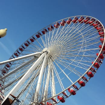 Navy Pier's Centennial Wheel - Amusement Parks Near Me - Chicago, Illinois