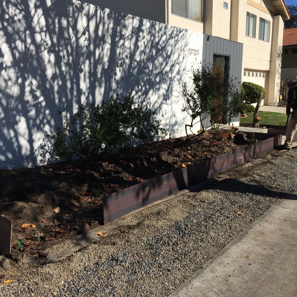 American Welding and Fabrication - Steel planter - Metal Fabricators Near Me - Wilder, Idaho