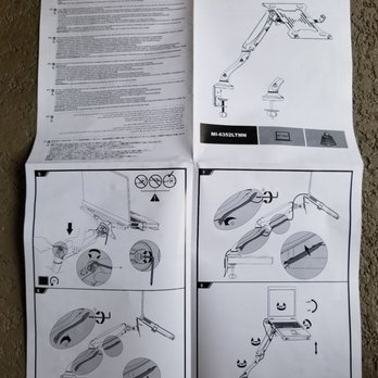 Mount-It - Installation instructions. - Office Equipment Near Me - Poway, California Mount-It - Installation instructions. - Office Equipment Near Me - Poway, California