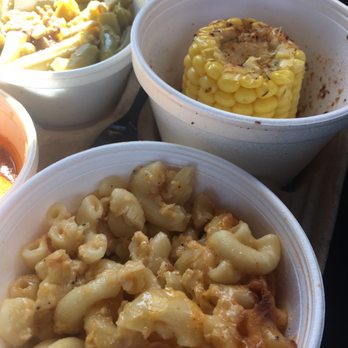 ATL Fusion BBQ - Smoked Mac & Cheese Seasoned Corn On the Cobb - Barbeque Near Me - Marietta, Georgia ATL Fusion BBQ - Smoked Mac & Cheese Seasoned Corn On the Cobb - Barbeque Near Me - Marietta, Georgia