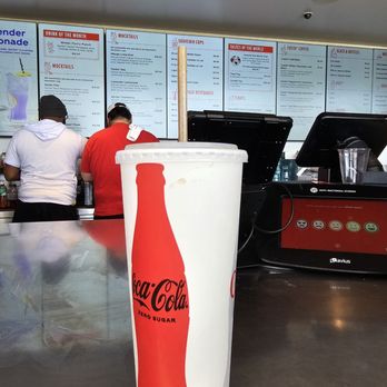 Coca Cola Store - Top floor counter to order - Fashion Near Me - Orlando, Florida