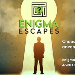 Enigma Escapes - Enigma Escapes is Winnipeg's newest live escape game facility. Test your sleuthing skills by solving puzzles.