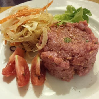 Mangiafoco - The biggest serving of steak tartare ever. - Wine Bars Near Me - Florence, FI
