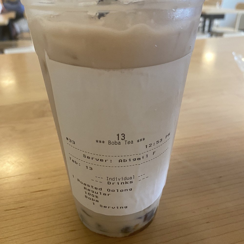 Yujo - Roasted oolong- just an FYI the boba is not very chewy - Ramen Near Me - Indianapolis, Indiana Yujo - Roasted oolong- just an FYI the boba is not very chewy - Ramen Near Me - Indianapolis, Indiana