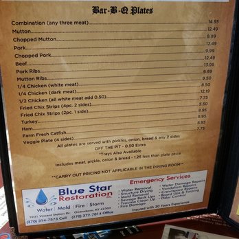 Old Hickory Bar-B-Que - Menu 12/8/19 - Barbeque Near Me - Owensboro, Kentucky Old Hickory Bar-B-Que - Menu 12/8/19 - Barbeque Near Me - Owensboro, Kentucky