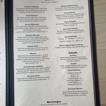 Mari's Kitchen - Appetizer menu - Breakfast & Brunch Near Me - Florence, Oregon