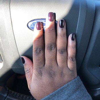 Sunrise Nails - Different colors depending on the angle and lights. Polish Color: Black Cherry Chutney-OPI - Nail Salons Near Me - Richfield, Minnesota Sunrise Nails - Different colors depending on the angle and lights. Polish Color: Black Cherry Chutney-OPI - Nail Salons Near Me - Richfield, Minnesota