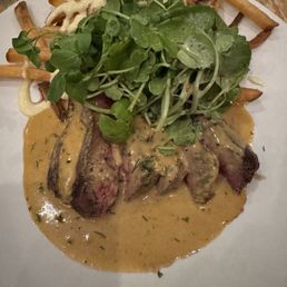 Flat iron steak frites Flat iron steak frites