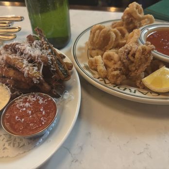 Public Gardens - Zucchini fries, and calamari - Italian Near Me - Toronto, Ontario