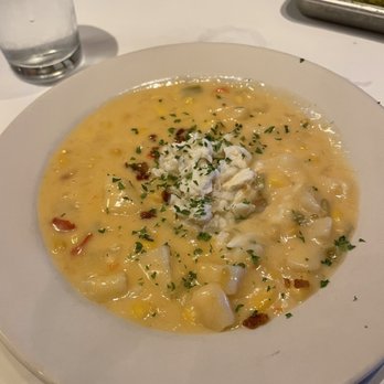 Bonefish Grill - Crab corn chowder - Seafood Near Me - Camp Hill, Pennsylvania