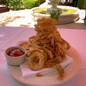 The Compound Restaurant - The Compound, Santa Fe, NM - Famous Onion Rings (Photo credit: Gus Walbolt) - New American Near Me - Santa Fe, New Mexico The Compound Restaurant - The Compound, Santa Fe, NM - Famous Onion Rings (Photo credit: Gus Walbolt) - New American Near Me - Santa Fe, New Mexico