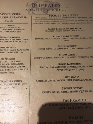 Menu photo 7 Buffalo Cafe Whitefish, MT Menu photo 7 Buffalo Cafe Whitefish, MT