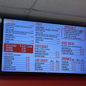 Valerie's Taco Stand - Menu - Mexican Near Me - Oceanside, California Valerie's Taco Stand - Menu - Mexican Near Me - Oceanside, California
