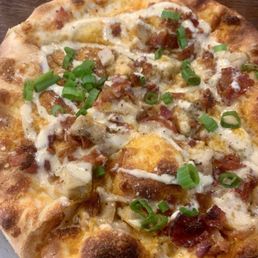 Buffalo Chicken Pizza at Social Tap Buffalo Chicken Pizza at Social Tap
