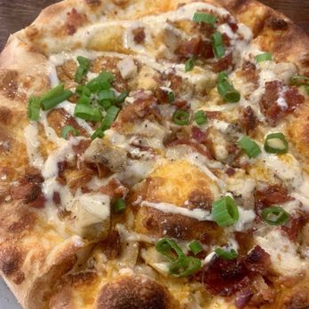 Social Tap - Buffalo Chicken Pizza at Social Tap - Beer Bar Near Me - Wichita, Kansas Social Tap - Buffalo Chicken Pizza at Social Tap - Beer Bar Near Me - Wichita, Kansas