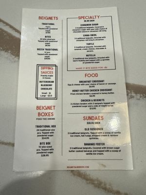 Menu photo 1 Beignets & Brew Chattanooga, TN Menu photo 1 Beignets & Brew Chattanooga, TN