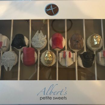 Albert's Petite Sweets - Star Wars Cake Pop Box - Desserts Near Me - Long Beach, California Albert's Petite Sweets - Star Wars Cake Pop Box - Desserts Near Me - Long Beach, California