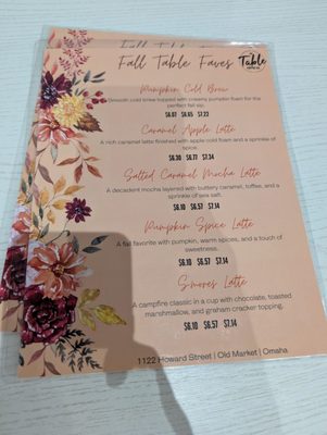Menu photo 4 The Table Coffee Omaha, NE