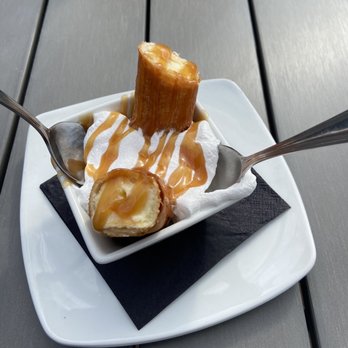 Waters Edge Dock and Grill - Fried cheesecake! - New American Near Me - Salisbury, North Carolina