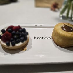 The Fresh Market - Individual sized Gourmet fruit tart and Salted Caramel Lava Cake ...