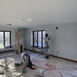 Thomas Interior Painting - Milton Senior Housing Club painting in progress 2022