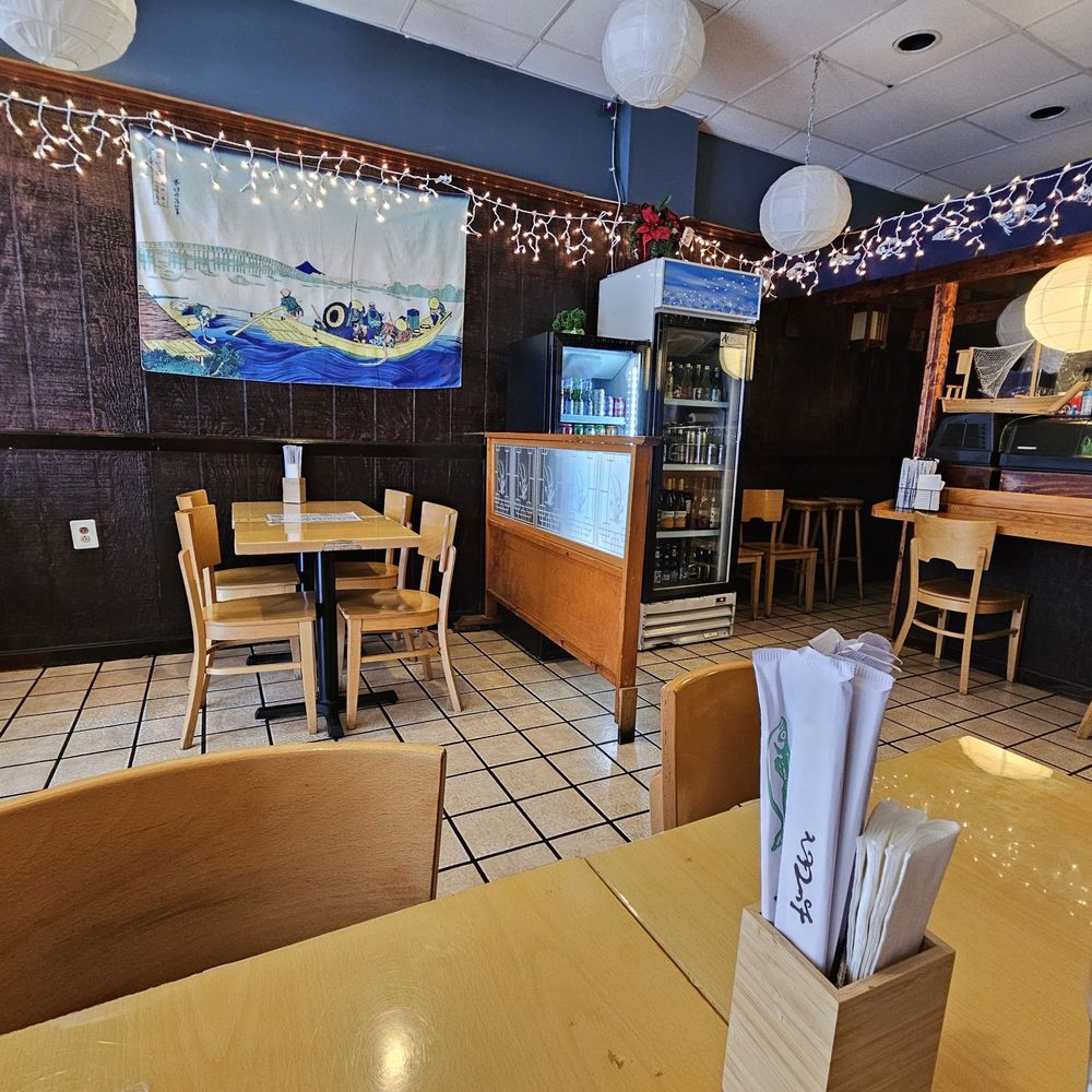 Kiku Sushi - Inside the restaurant. Very cozy vibes. - Sushi Bars Near Me - Baltimore, Maryland
